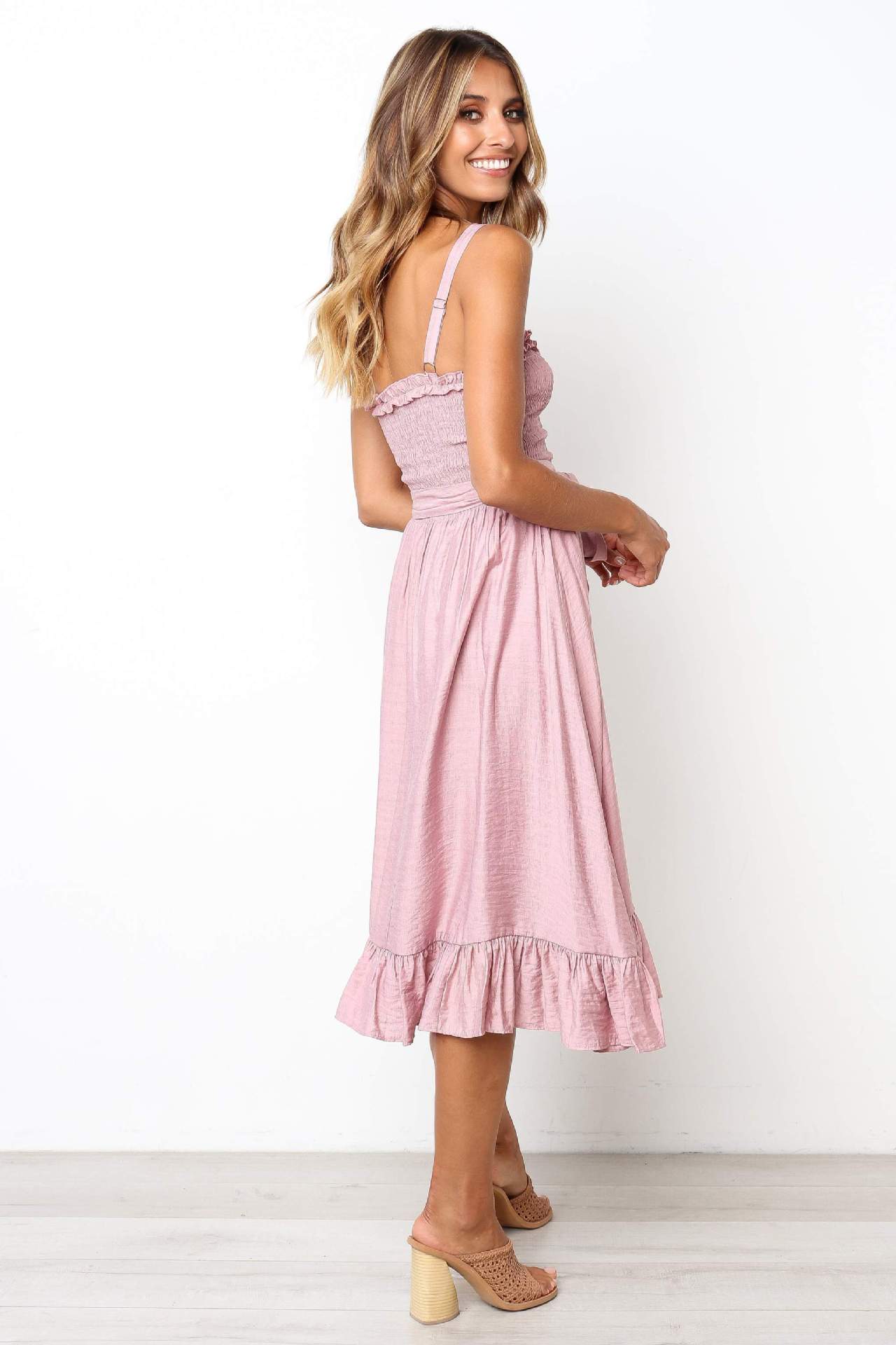 sd-16801 dress-pink